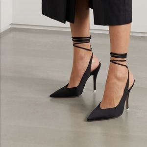Like New Attico Black Satin Venus